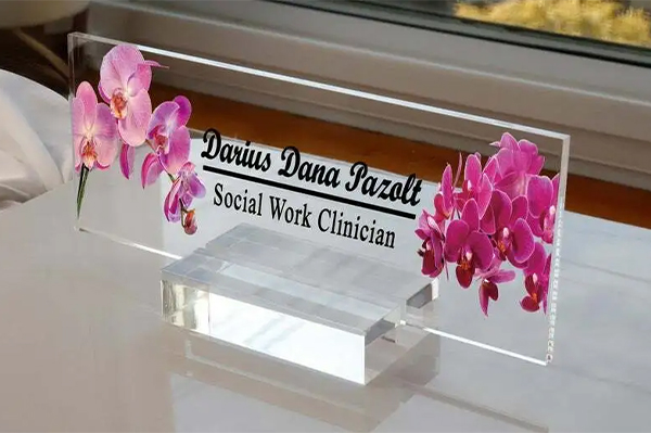 acrylic signage